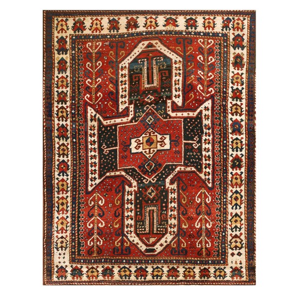 19th Century Caucasian Sewan Kazak Carpet