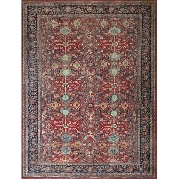 19th Century Persian Sarouk Farahan Carpet