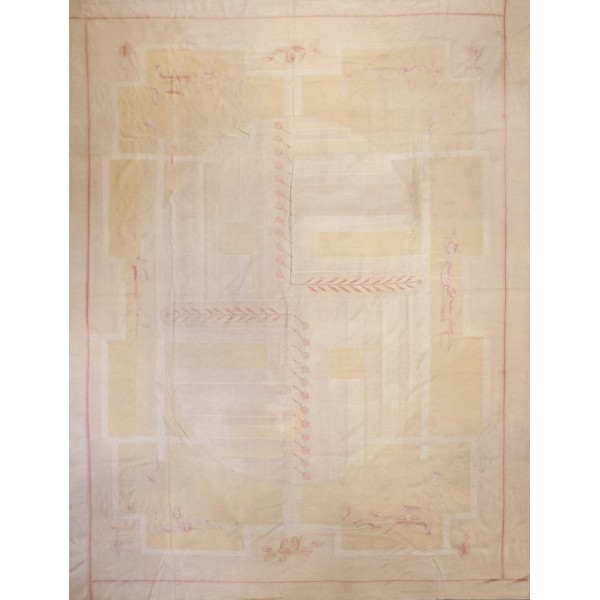 1930s French Art Deco Aubusson Rug