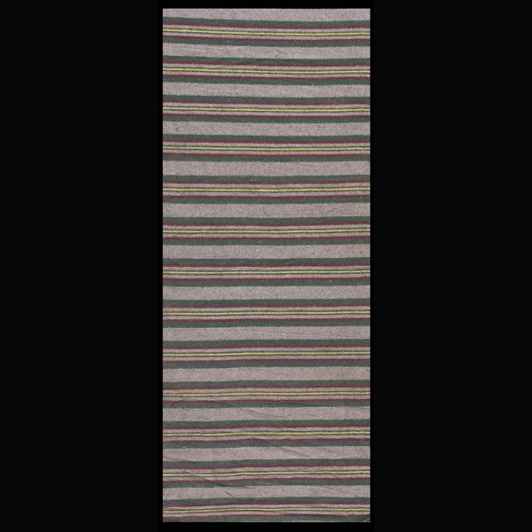 Early 20th Century American Felt Rag Rug 