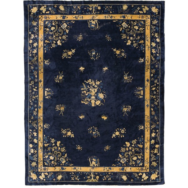 Early 20th Century Chinese Peking Carpet