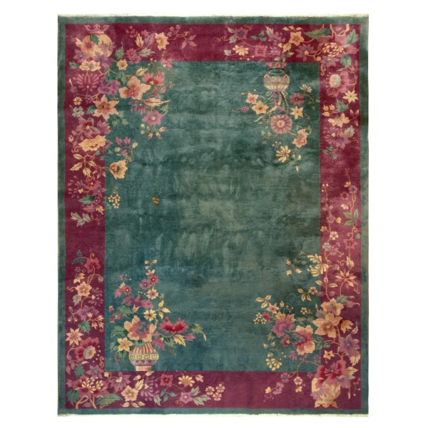 1920s Chinese Art Deco Carpet 