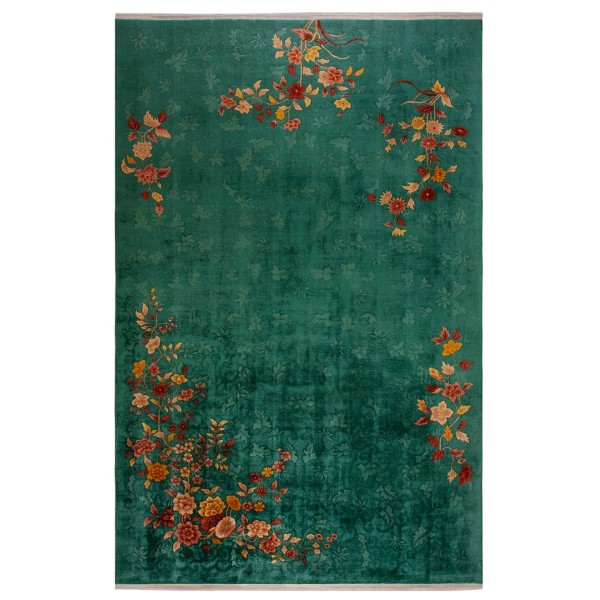 1930s Chinese Art Deco Carpet 