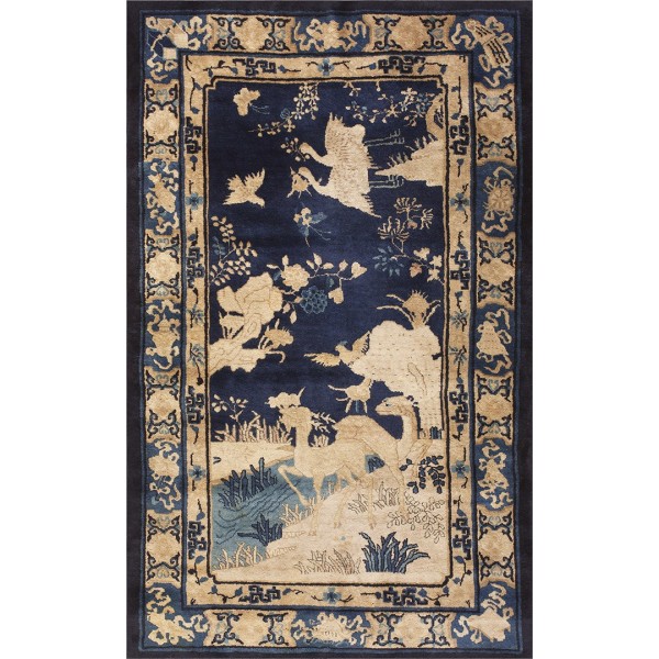 Late 19th Century Chinese Peking Rug