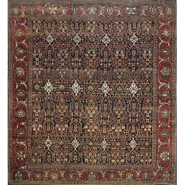 Late 19th Century Persian Sarouk Farahan Carpet