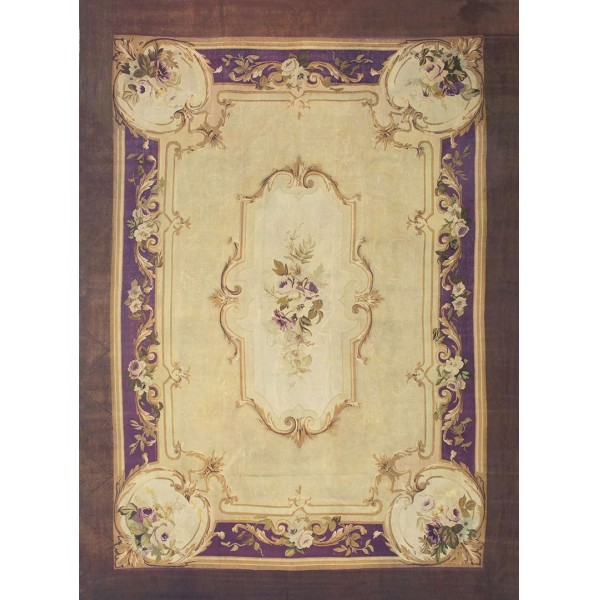 19th Century French Aubusson Carpet 