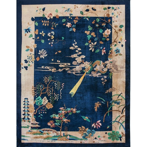 1920s Chinese Art Deco Carpet