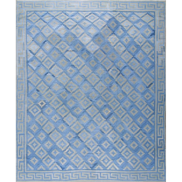 1930s Indian Cotton Dhurrie Carpet