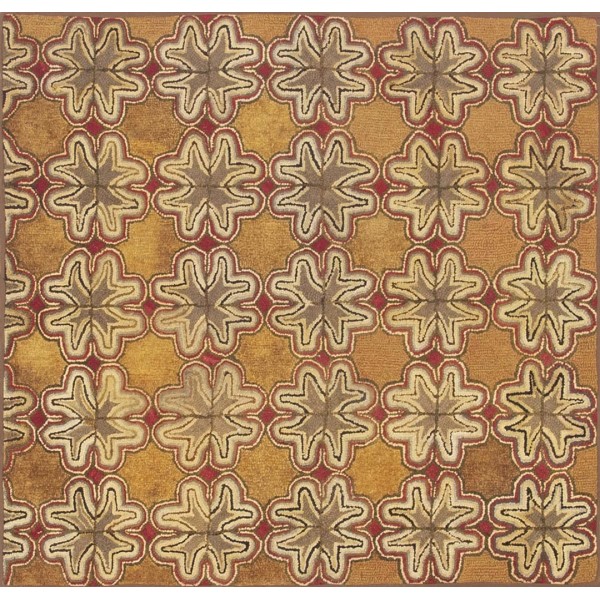 Late 19th Century American Hooked Rug 