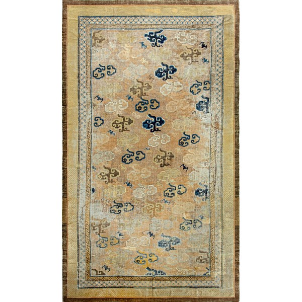 Mid-17th Century Chinese Ningxia Carpet