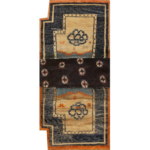 Early 20th Chinese Tibetan Saddle Cover 