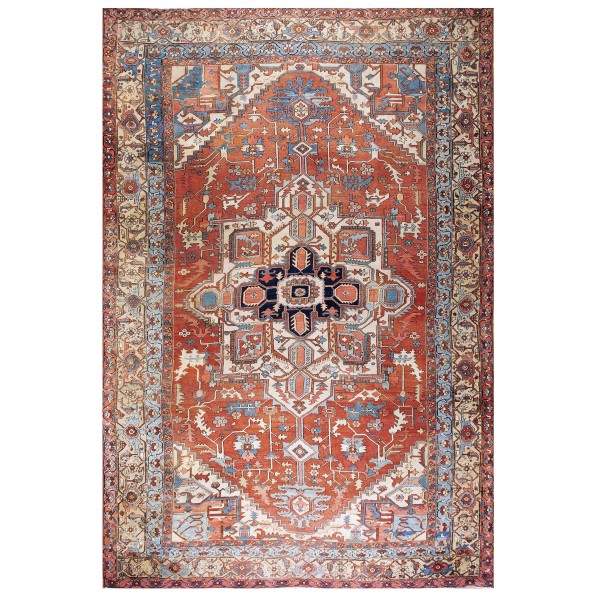 Late 19th Century Persian Serapi Carpet