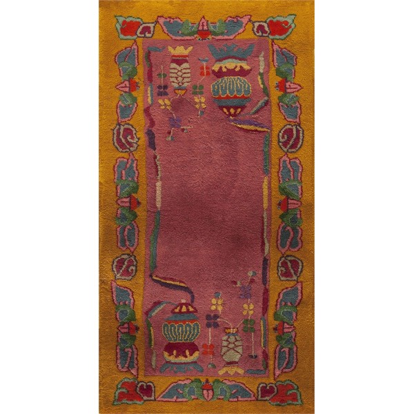 1920s Chinese Art Deco Carpet 