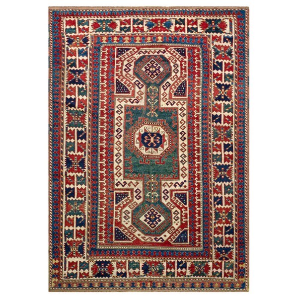 19th Century Caucasian Kazak Carpet