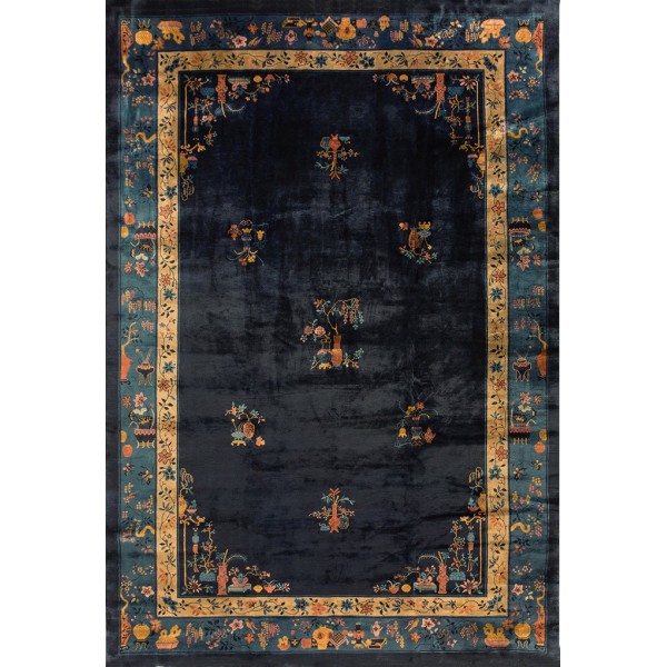 1920s Chinese Art Deco Carpet 