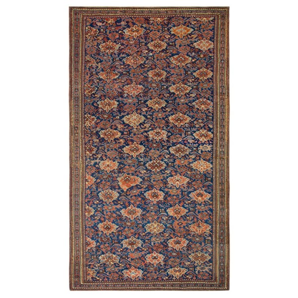 Mid-19th Century Turkish Smyrna Oushak Carpet 