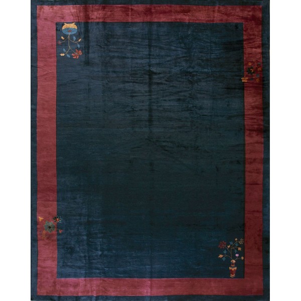 1920s Chinese Art Deco Carpet 