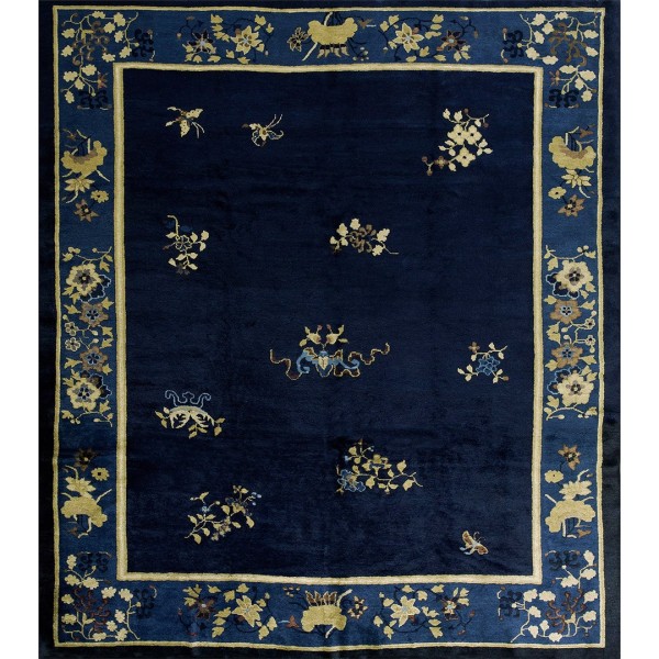 Early 20th Century Chinese Peking Carpet 