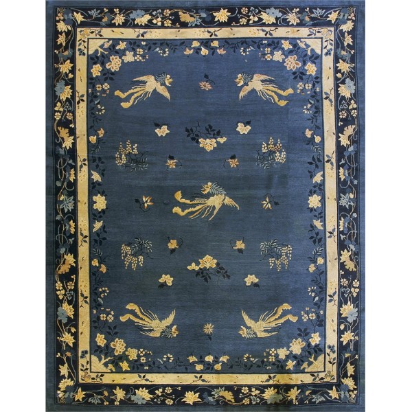 Early 20th Century Chinese Peking Carpet