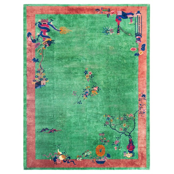 1920s Chinese Art Deco Carpet