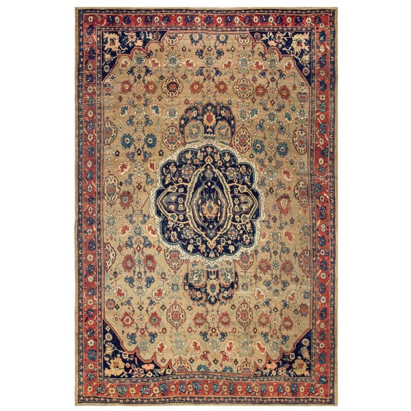 19th Century W. Persian Bijar Carpet