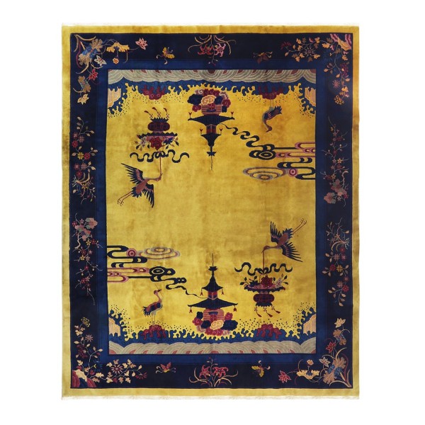 1920s Chinese Art Deco Carpet