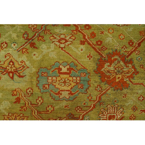 19th Century Turkish Oushak Carpet - Antique Rug Studio