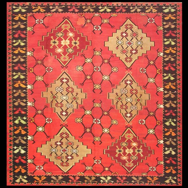 Kilim - Oushak #40-3696