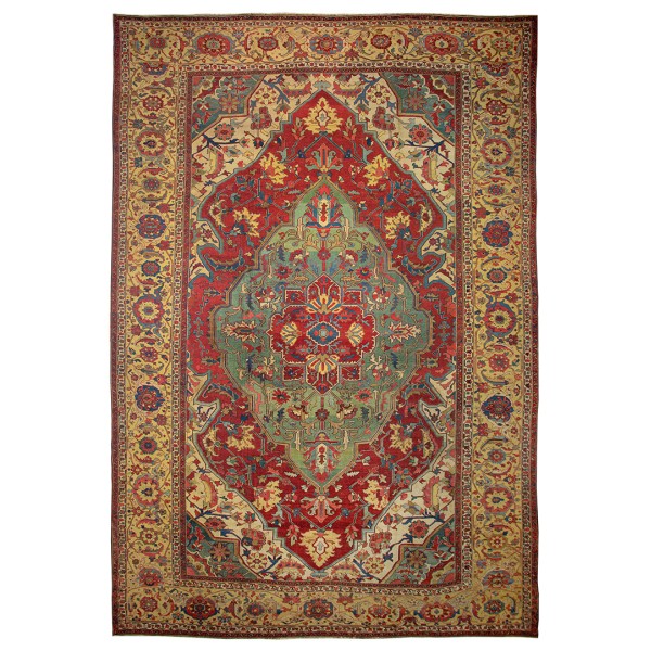 19th Century N.W. Persian Serapi Carpet