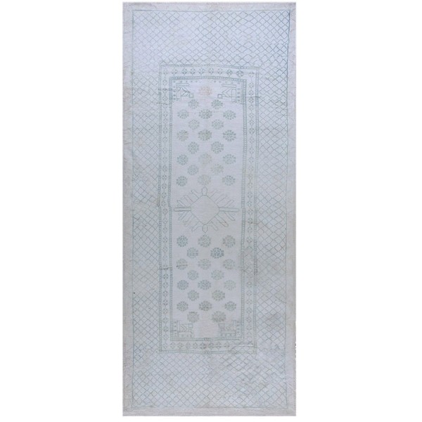 Late 19th Century Indian Cotton Agra Carpet