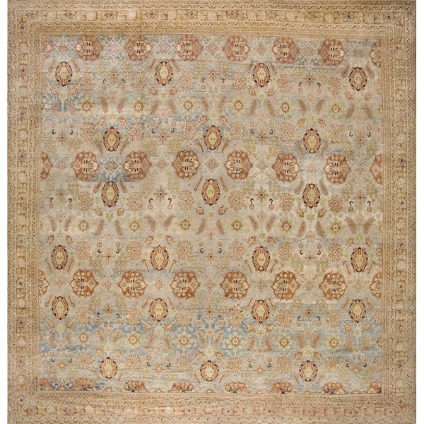 19th Century N. Indian Agra Carpet