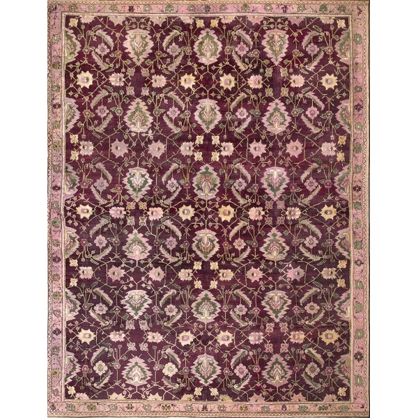 19th Century N. Indian Agra Carpet