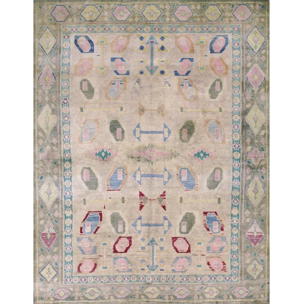 Early 20th Century N. Indian Cotton Agra Carpet