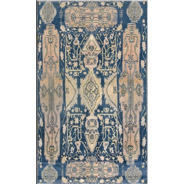 Early 20th Century Indian Cotton Agra Carpet