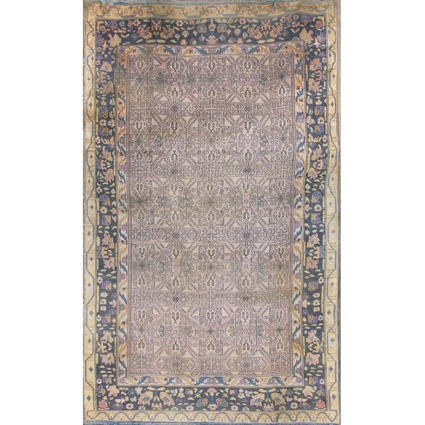 Early 20th  Century Indian Cotton Agra Carpet 