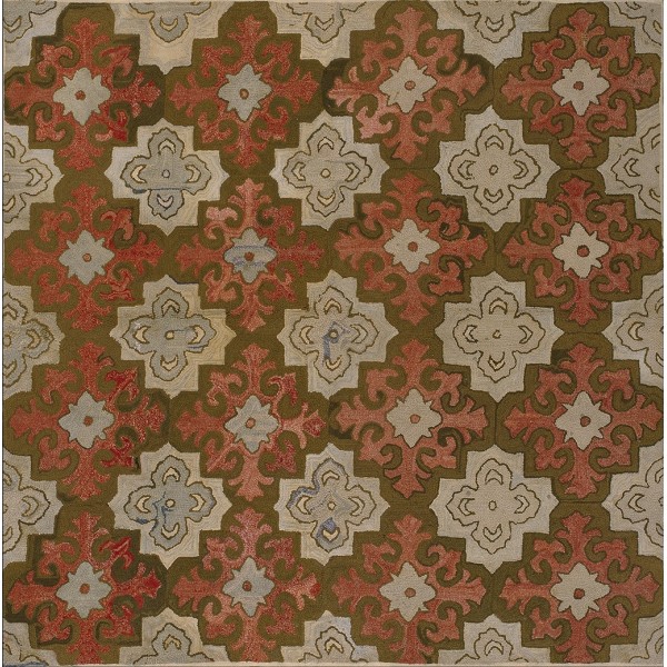 American Hooked Rug #25212