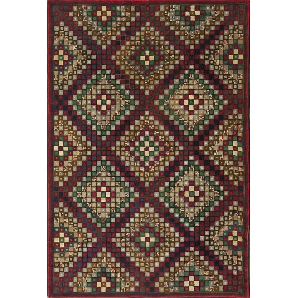 American Hooked Rug #20-13131