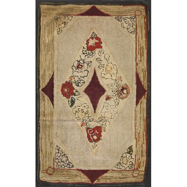 American Hooked Rug #17049