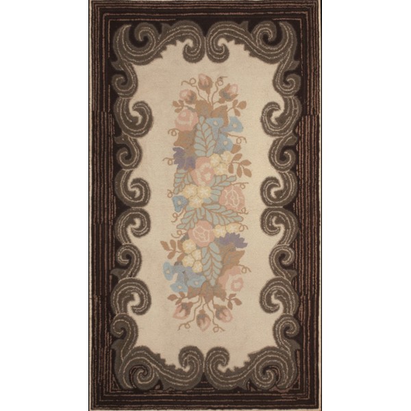 American Hooked Rug #17051