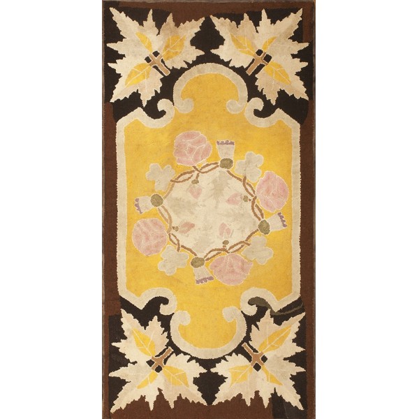 American Hooked Rug #17163