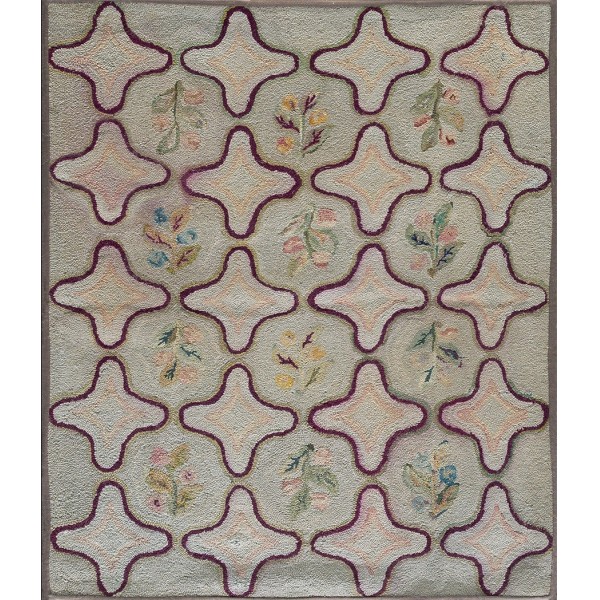 1930s American Hooked Rug