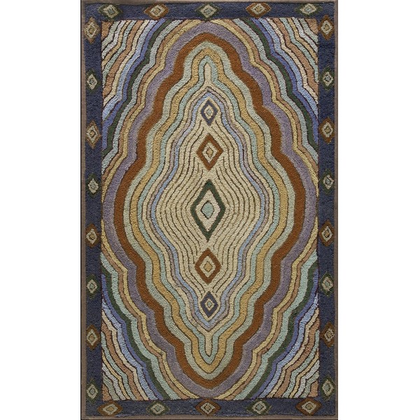 American Hooked Rug #17243