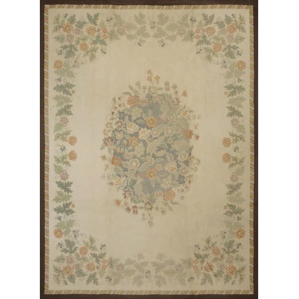 Mid-20th Century American Hooked Rug 