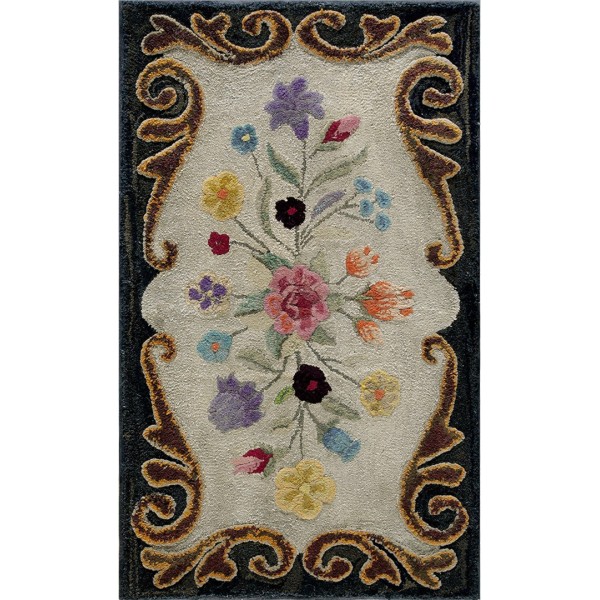 American Hooked Rug #17308