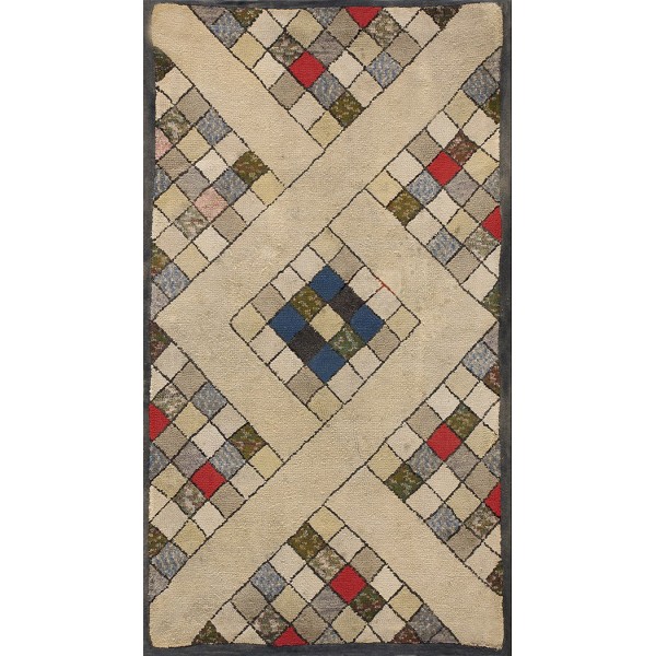 American Hooked Rug #17469