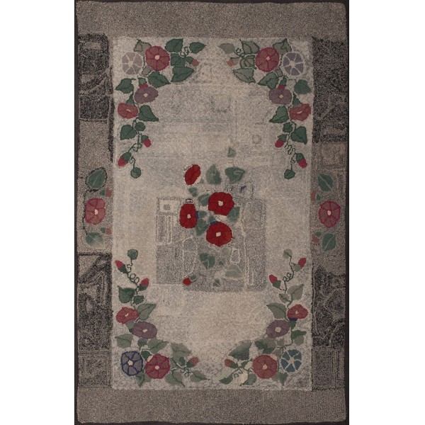 American Hooked Rug #17477