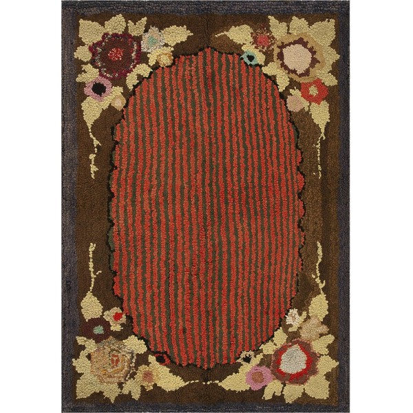 American Hooked Rug #17634