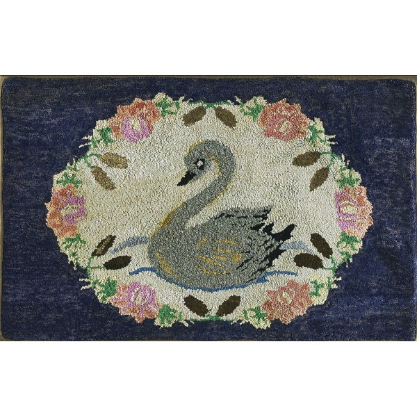 American Hooked Rug #17639