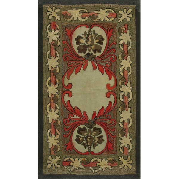 American Hooked Rug #17653