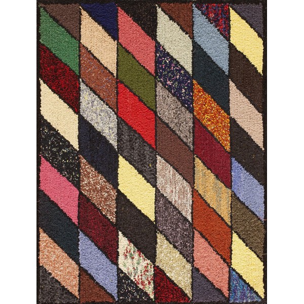 American Hooked Rug #17663